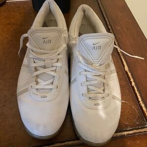 White Nike Traction Sneakers